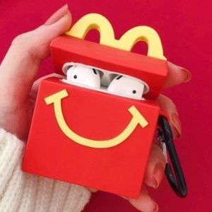 Silicone McD's Happy Meal Airpods Case for Gen 1/2